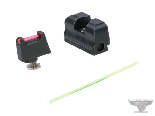 TTI Ultimate Fiber Optic Sights - Glock RMR - Co-Witness Height
