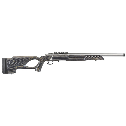Ruger American Rimfire Target - Black Laminate with Thumbhole