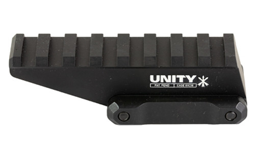 Unity Tactical FAST Red Dot Riser Absolute Cowitness to 2.26" Black Unity Tactical FAST Red Dot Riser Absolute Cowitness to 2.26" Black