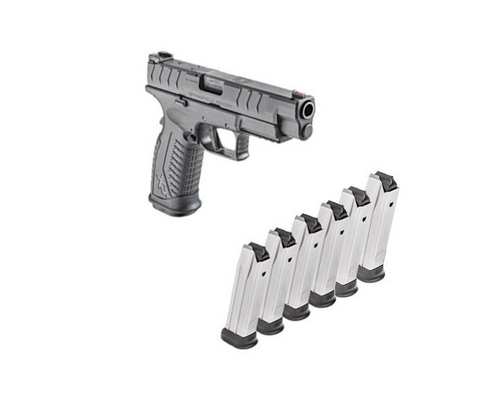 Springfield XDM Elite 4.5" 10mm Gear Up Package Springfield XDM Elite 4.5" 10mm Gear Up Package