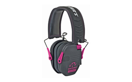Walker's Razor Electronic Earmuff Black/Pink