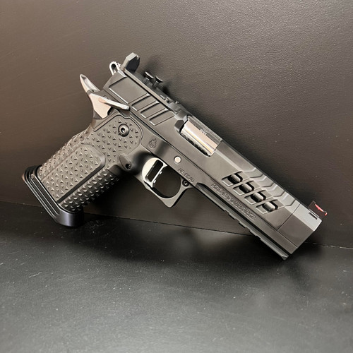 Atlas Gunworks - Artemis RDS v2, Two Tone, MD Flat Silver sub 2 Trigger - RMR/SRO Optic Plate