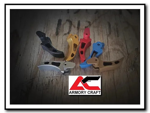 Armory Craft P365 "Slightly Curved" Trigger GOLD Armory Craft P365 "Slightly Curved" Trigger GOLD