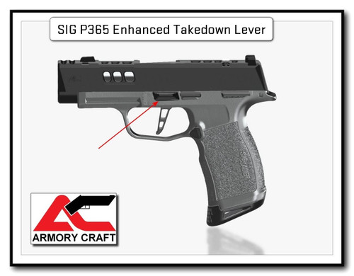Armory Craft P365 Enhanced Takedown Lever Armory Craft P365 Enhanced Takedown Lever