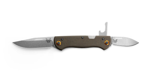 Benchmade 317-1 Weekender Slip Joint - OD Green Micarta Benchmade 317-1 Weekender Slip Joint - OD Green Micarta