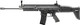 FN SCAR 16s NRCH 5.56x45 Black