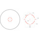 Trijicon MRO HD 68MOA Circle/2.0MOA Dot Full Co-Witness Mount