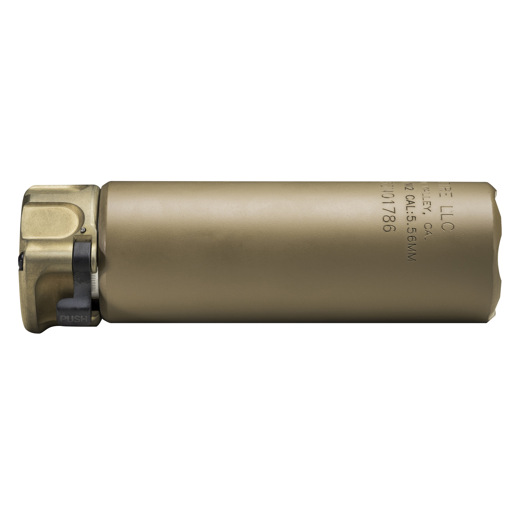 トイガン socom556 mini 5KU SF SOCOM556-MINI2タイプ サプレッサー DE (14mm逆ネジ