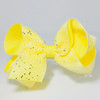 Wee Ones 8433 Medium Confetti Glitter Overlay Bow