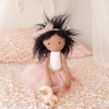 Mon Ami Designs 88679 12" African American Plush Pink Ballerina Doll
