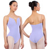 Nikolay Grishko DA1930MPN Charlotte Camisole Leotard with Tan Straps - Lilac