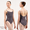 Nikolay DAD2001MPN Emely Camisole Leotard with Adjustable Leg - Medium Taupe