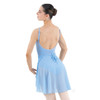 Eurotard 10126P Plus Size Ballet Wrap Skirt - Light Blue