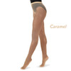 Capezio 3000 Adult Professional Fishnet Seamless Tights Caramel