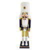 Nutcracker Ballet Gifts N1518 15" Luxury Gold and Navy Decorative Nutcracker