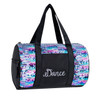 Horizon Dance Striped Sequin Duffel Dance Bag