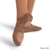 Capezio 2037W Skin Tone Hanami Split Sole Canvas Ballet Shoe - Maple S60