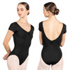 Bloch L4262 Soft Gather Low Cap Sleeve Leotard