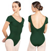 Bloch L4262 Soft Gather Low Cap Sleeve Leotard