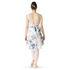 Danse De Paris S0002L Velvet Chiffon Wrap Ballet Skirt Monet Blue