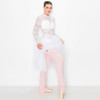 Aluvie AL004 Diva Super Soft 31" Loose Cut Leg Warmers - Soft Pink