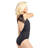 Lulli Dancewear LUF703 Elise Wide Tank Leotard with Mesh Detail