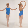 Child Medium (9-10) Nikolay DAD2002/2MPN Little Elsa Tank Leotard with Mesh