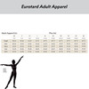 Eurotard 44AP6 Flare Athletic Pants Size Chart