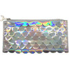 Bewaltz 8869 Holographic Mermaid Scales Pencil Pouch