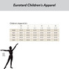 Eurotard 44922C Children's Pinch Front Slim Strap Tank Leotard - Size Chart