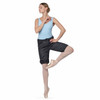 0406N Blossom-1 Heat Retention Warm-Up Knee-Length Shorts