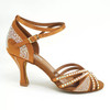 Lidmag L3 Latin Ballroom Dance Shoe with Rhinestones and 2.75" Heel