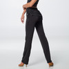 Dance Me BRL399 Ballroom Dance Practice Pants with Adjustable Skirt Overlay
