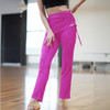 Dance Me BRL399 Ballroom Dance Practice Pants with Adjustable Skirt Overlay