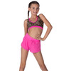 XoDanceCo 25002 Breezy Flow Mesh Dance Shorts