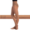 So Danca TS81 Children's Transition / Convertible Tights with Self Knit Waistband - Suntan, Mocha So Danca TS81 Children's Transition / Convertible Tights with Self Knit Waistband - Suntan, Mocha