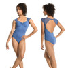 Adult X-Small DanzNMotion 23109A Leila Cap Sleeve Twist Front Leotard