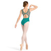 Mirella by Bloch M50005LM Celeste Boat Neck Tank Leotard with Mesh Back