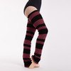 Intermezzo 2103 39" Striped Knit Flare Legwarmer