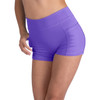 DanzNMotion 26402C Children's Parker Pocket Dance Short - Bright Lavender