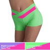 DanzNMotion 26404C Children's Vaughn Two-Tone V-Waist Dance Shorts