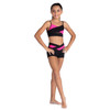 DanzNMotion 26300C Children's Marli Two Tone Camisole Bra Top