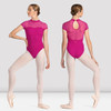 Adult Small M5104LM Miami Cap Sleeve Leotard - Electric Pink