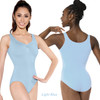 Adult X-Small So Danca SL06 Jennifer Tank Leotard - Light Blue