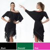 Dance Me BL241 3/4 Dolman Sleeve Ballroom Practice Dance Top with Wide Boat Neckline