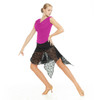 Dance Me BL338 Tank Ballroom Practice Top with Cowl Neckline