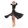 Dance Me US435# Smooth and Standard Ballroom Practice Skirt