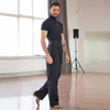 Dance Me BRM788 Men's Pleated Ballroom Practice Pants