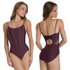 So Danca BY107 Dalila Camisole Leotard with Contrast Piping