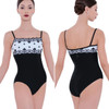 Wear Moi Eterna Camisole Leotard with Embroidered Floral Lace Bodice
